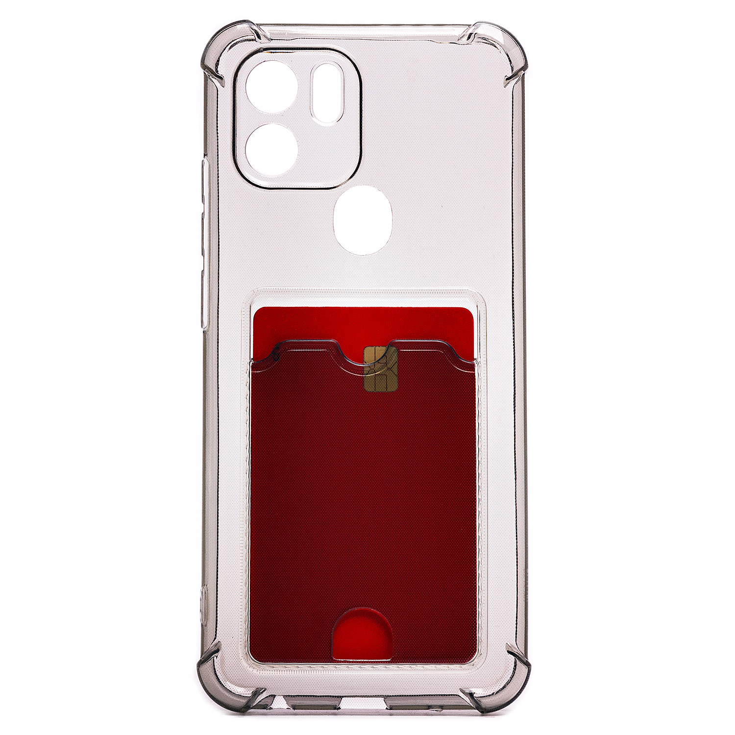 

Чехол-накладка SC276 с картхолдером для смартфона Xiaomi Redmi A1+, черный (216659)