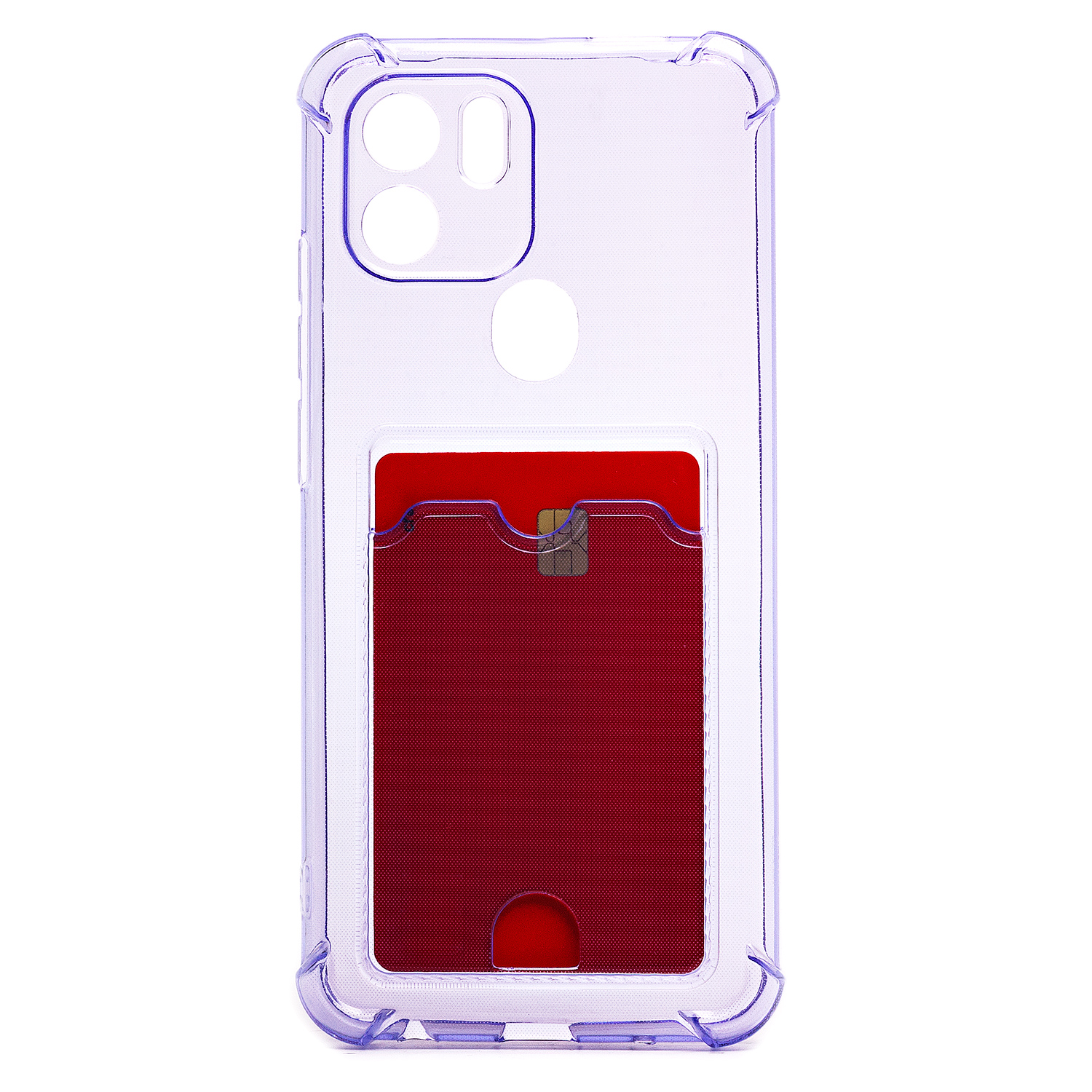 

Чехол-накладка SC276 с картхолдером для смартфона Xiaomi Redmi A1+, фиолетовый (216660)
