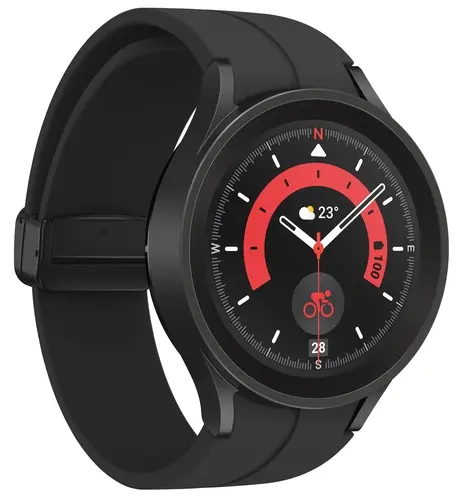 

Смарт-часы Samsung Galaxy Watch5 Pro 45mm, 1.4" Super Amoled, черный (SM-R920NZKAEUE), Galaxy Watch5 Pro 45mm