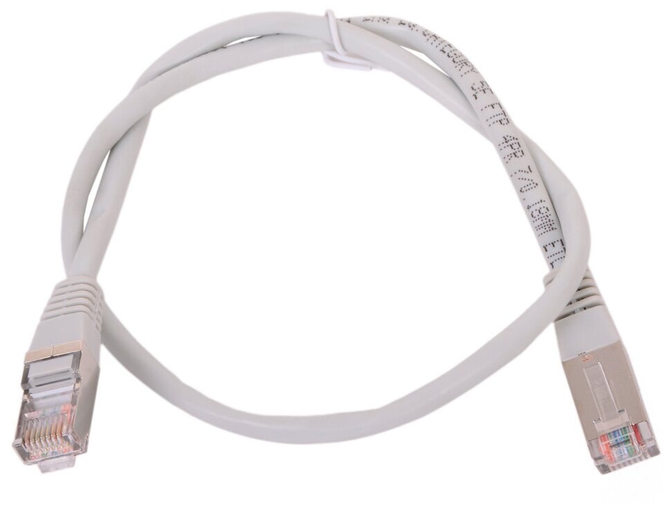 

Патч-корд FTP кат.5e, 1м, RJ45-RJ45, серый, Technolink (TCFTP.5e-1m-2), TCFTP.5e-1m-2