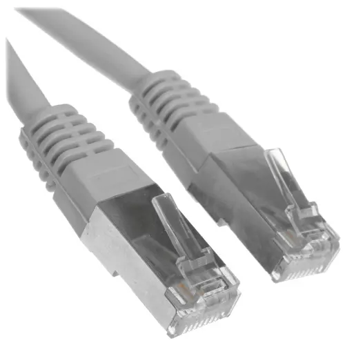 

Патч-корд FTP кат.5e, 3м, RJ45-RJ45, серый, Cablexpert (PP22-3M), PP22-3M