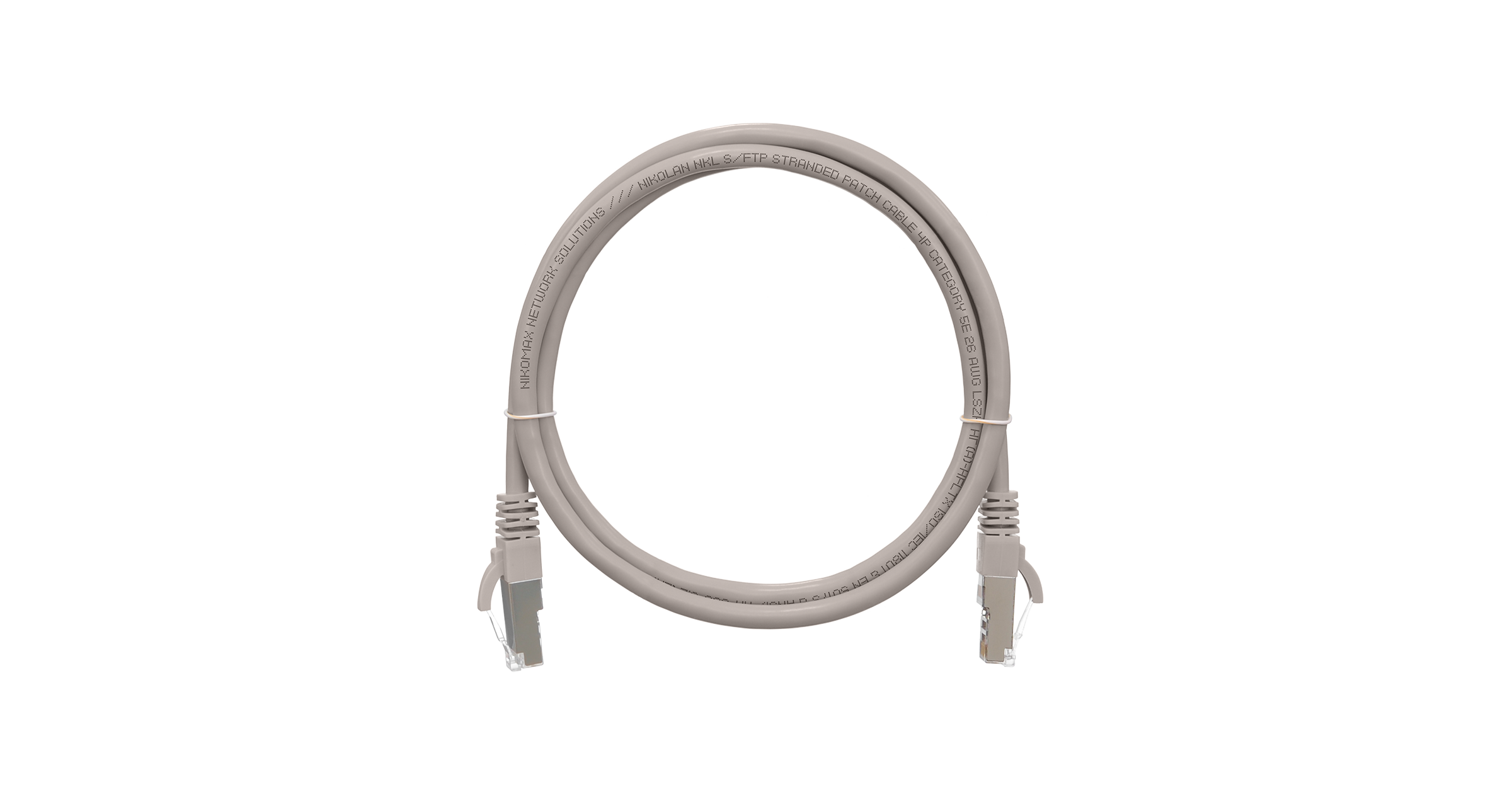 

Патч-корд FTP кат.5e, 7.5м, RJ45-RJ45, серый, CU, LSZH, NIKOMAX (NMC-PC4SD55B-075-C-GY), NMC-PC4SD55B-075-C-GY