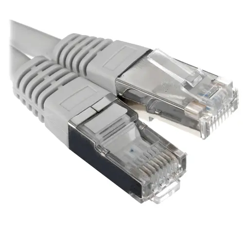 

Патч-корд FTP кат.6, 1 м, RJ45-RJ45, серый, Cablexpert PP6-1M, PP6-1M