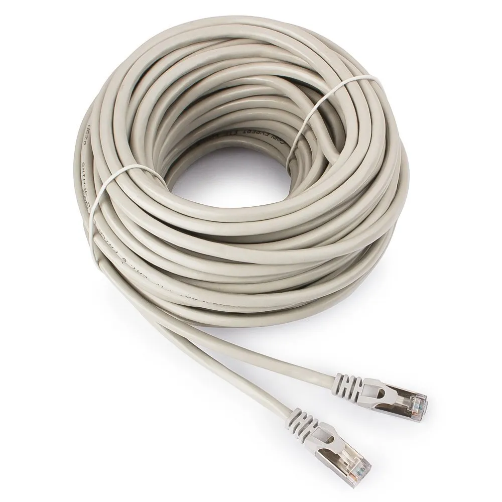 

Патч-корд FTP кат.6 20м, RJ45-RJ45, серый, Cablexpert (PP6-20M), PP6-20M