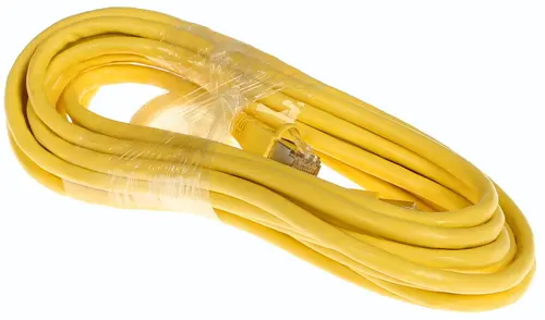 

Патч-корд FTP кат.6 5м, RJ45-RJ45, желтый, Cablexpert (PP6-5M/Y-O), PP6-5M/Y-O