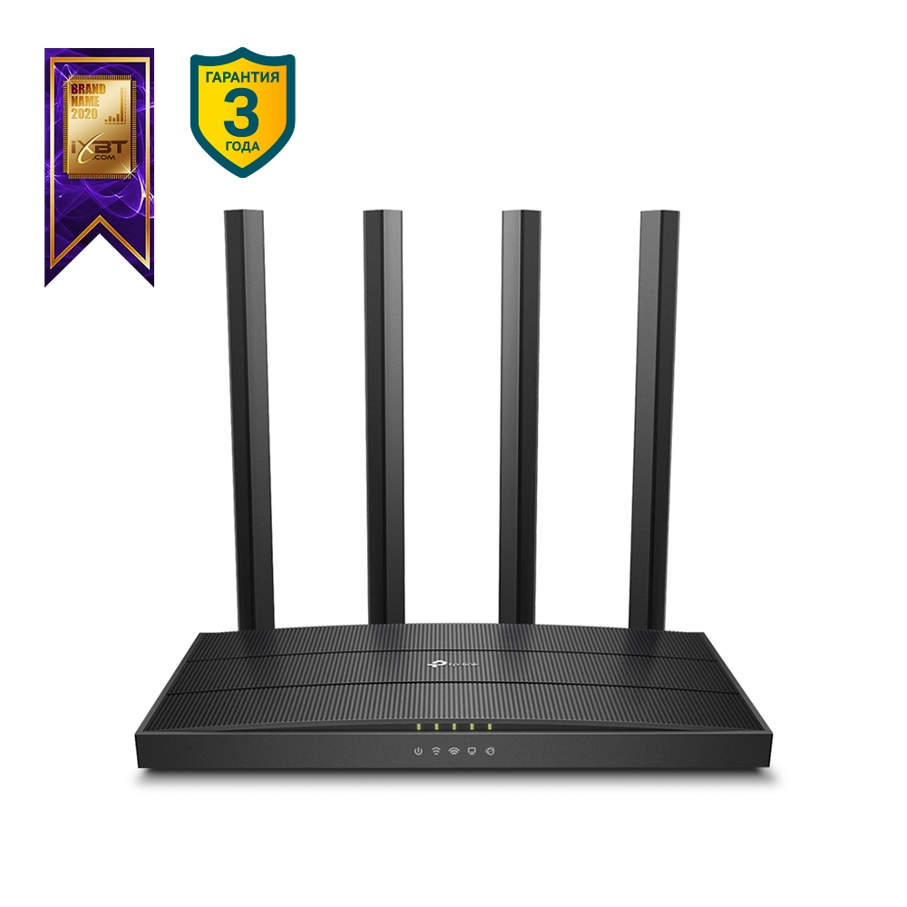 Wi-Fi роутер TP-Link Archer C6, до 1.17 Гбит/с