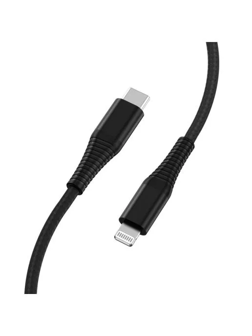 

Кабель Lightning 8-pin(m)-USB Type-C(m), MFi быстрая зарядка, 1м, черный TFN (TFN-CMFLIGC1MNLBK), 0