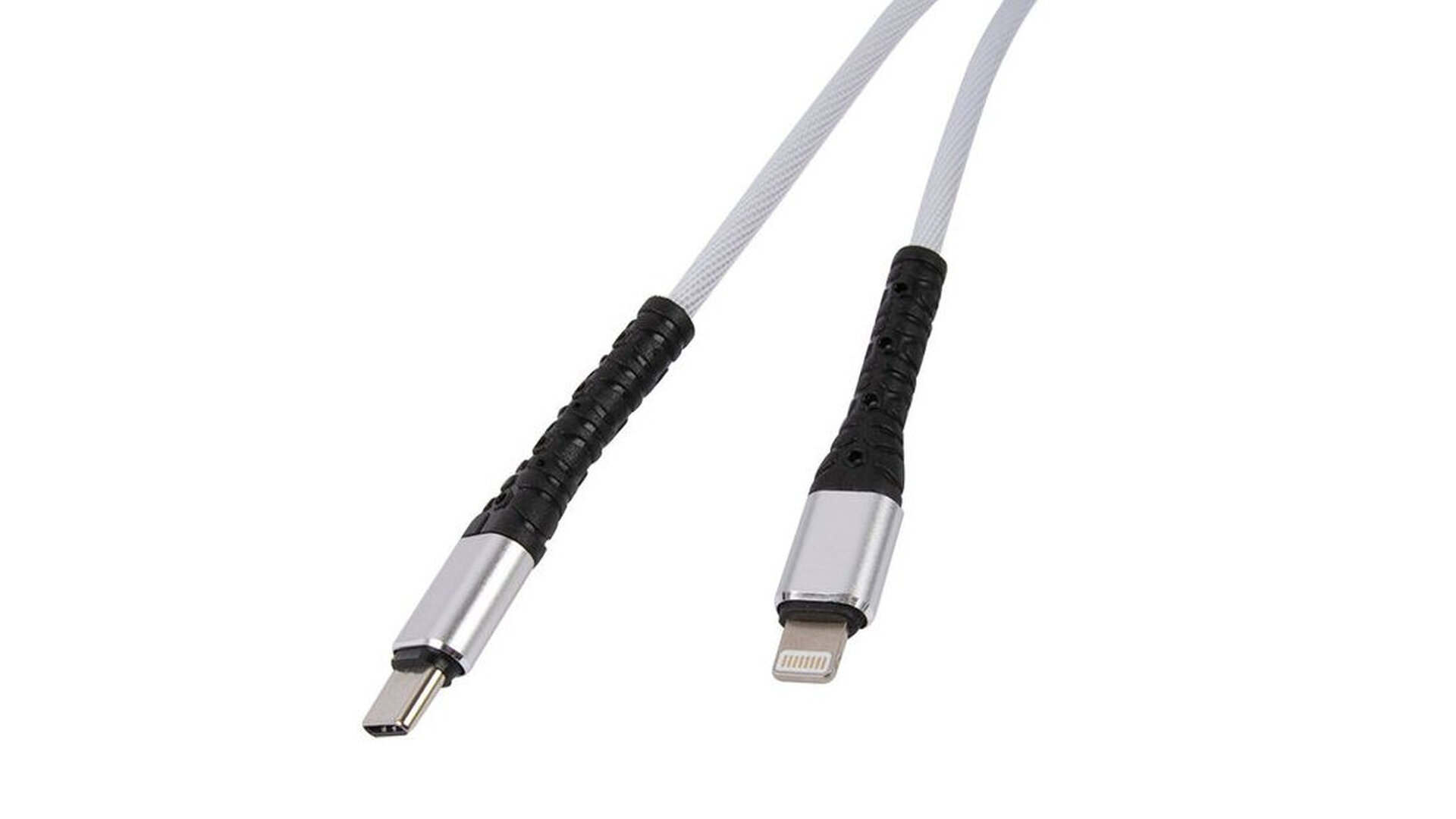 

Кабель Type-c-Lightning 8-pin(m), 3A, 1м, белый mObility (УТ000024628)