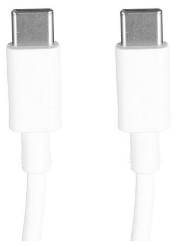 

Кабель USB Type-C-USB Type-C, 3A 1 м, белый mObility (УТ000024525)