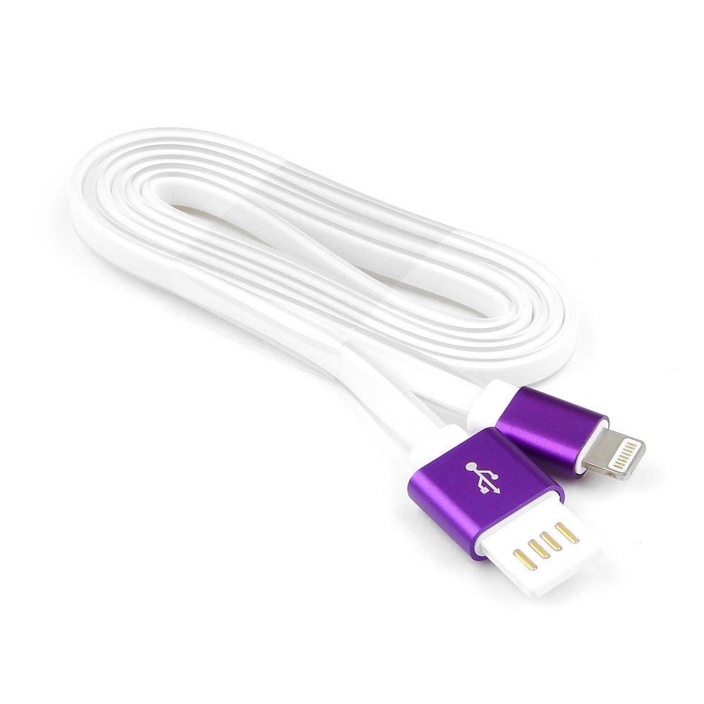 

Кабель USB2.0(Am)-Lightning(8-pin), Cablexpert, 1m, силиконовый шнур (CC-ApUSBp1m)
