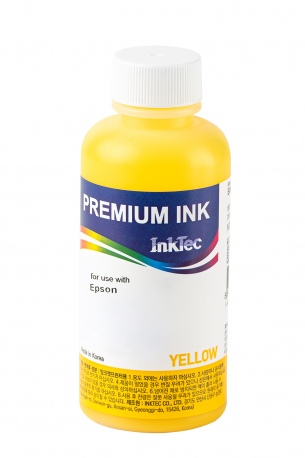 

Чернила InkTec E0017, 500 мл, желтый, совместимые, водные для Epson L800/L1800, неоригинальная фасовка, E0017