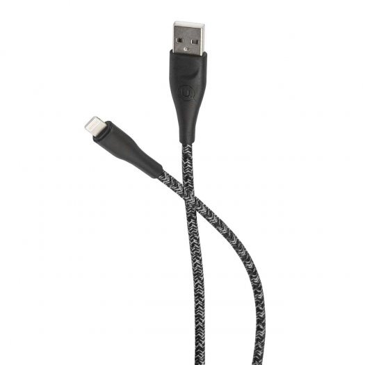 

Кабель USB-Lightning 8-pin, 2м, черный USAMS SJ394 (SJ394USB01), SJ394