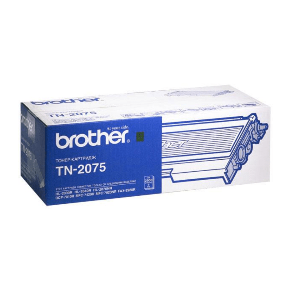 

Картридж лазерный Brother TN-2075, черный, 2500 страниц, оригинальный для HL-2030R, HL-2040R, HL-2070NR, FAX-2920R, FAX-2825R, DCP-7010R, DCP-7025R, MFC-7420R, MFC-7820NR, TN-2075