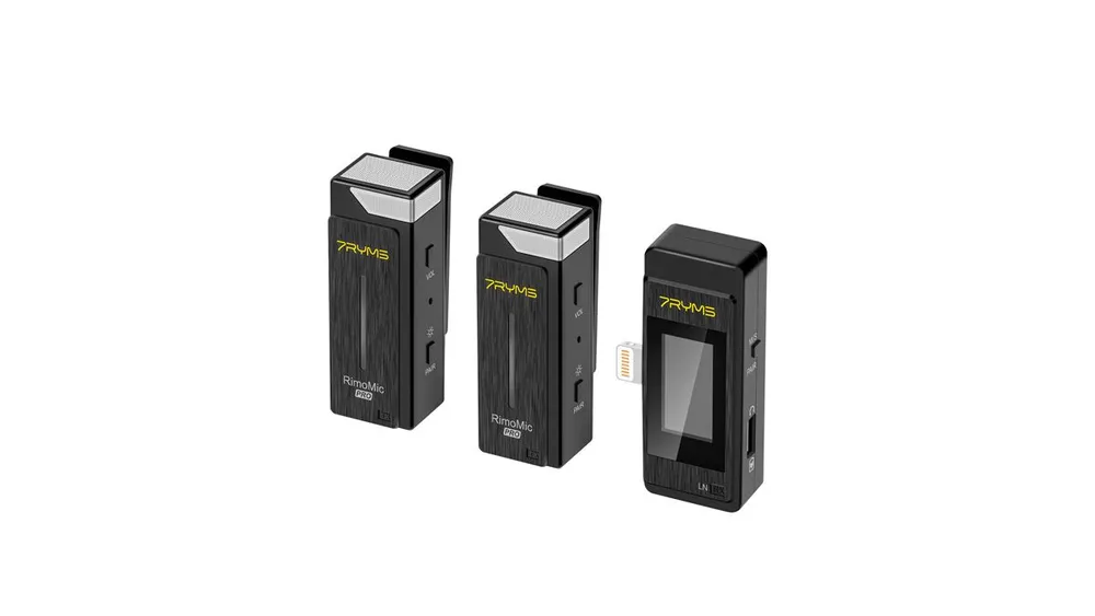 

Беспроводная микрофонная система 7RYMS Rimomic Pro LN, беспроводная, Jack 3.5mm, два микрофона, черный (Rimomic Pro LN), Rimomic Pro LN