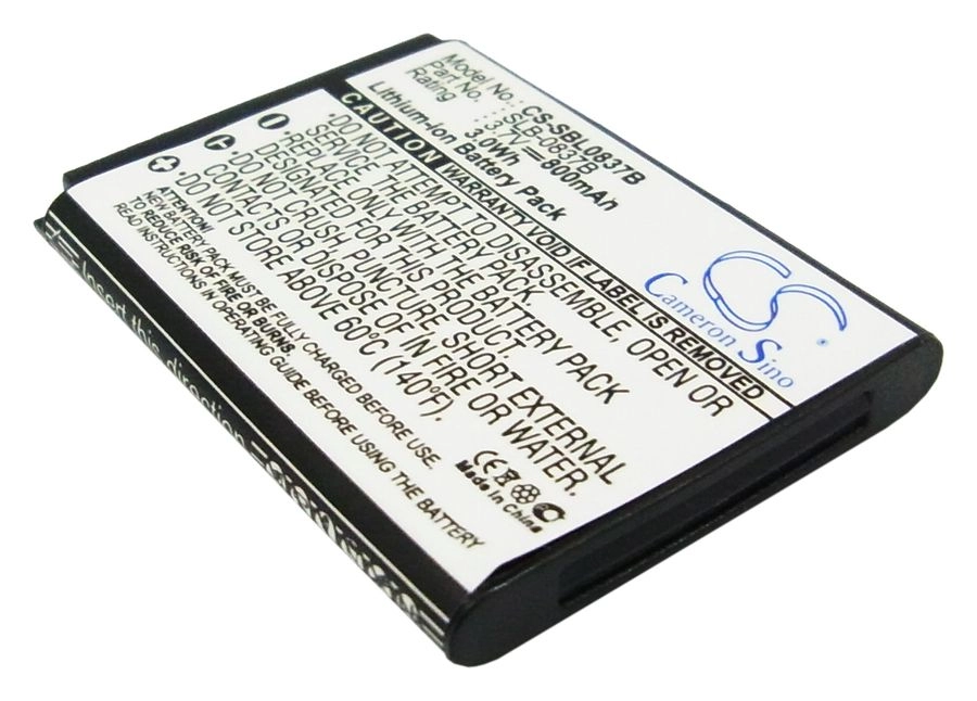 Аккумулятор CameronSino CS-SBL0837B, 800 мА·ч, 3.7V