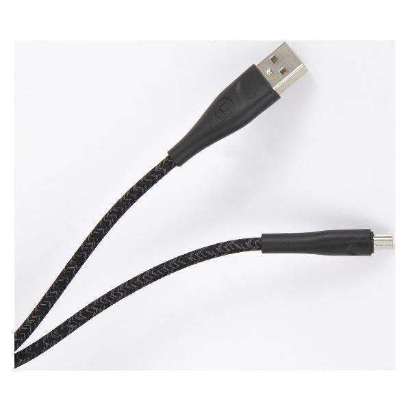 

Кабель USB-Micro USB, 2A, 1м, черный USAMS SJ393 (SJ393USB01), SJ393