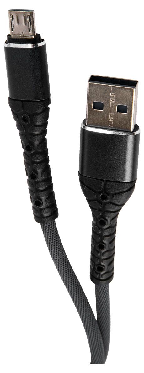 

Кабель USB-Micro USB, 3A 1 м, черный mObility (4610103436284)