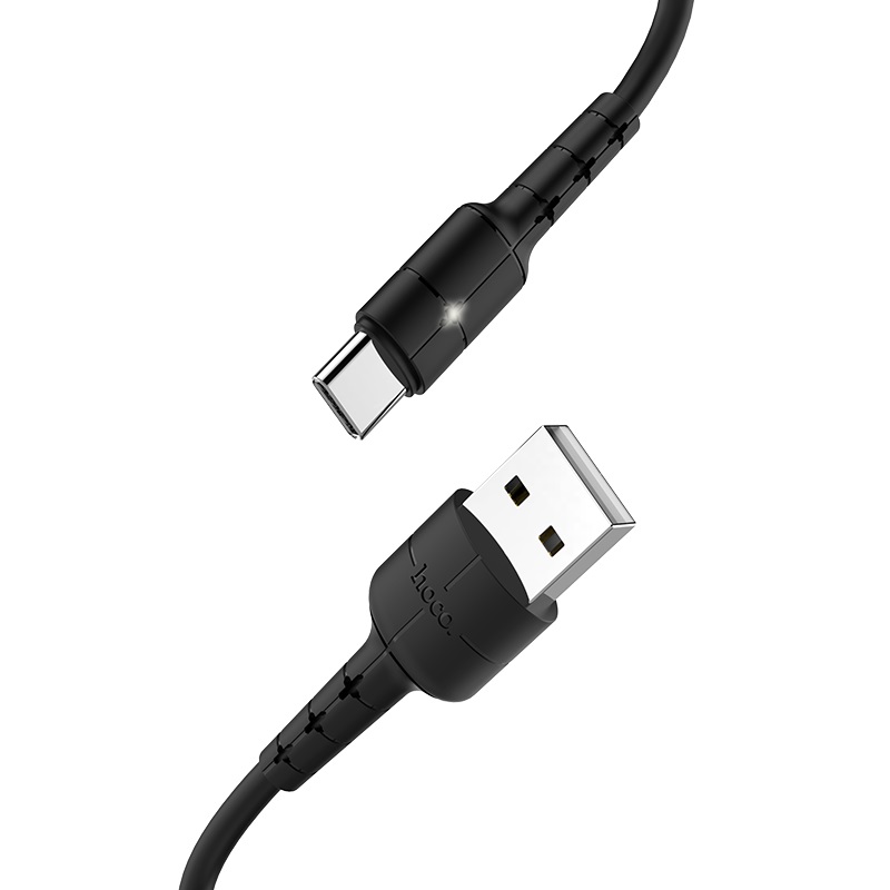 

Кабель USB-Type-C, 1м, черный Hoco Star X30 (91172), X30