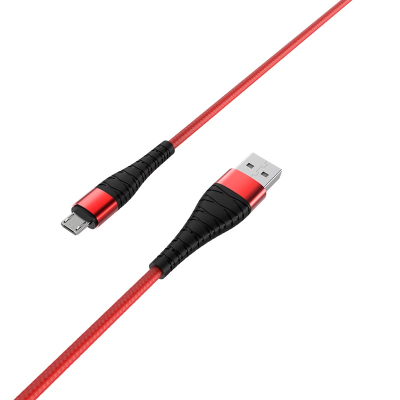 

Кабель USB-USB Type-C, 2.4A 1 м, красный Borofone Munificent BX32 (6931474710468), BX32
