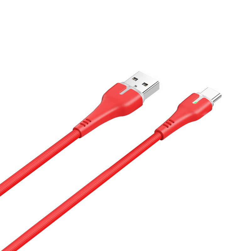 

Кабель USB-Type-C, 2.4A, 1м, красный HOCO Surplus X45 (25585), X45