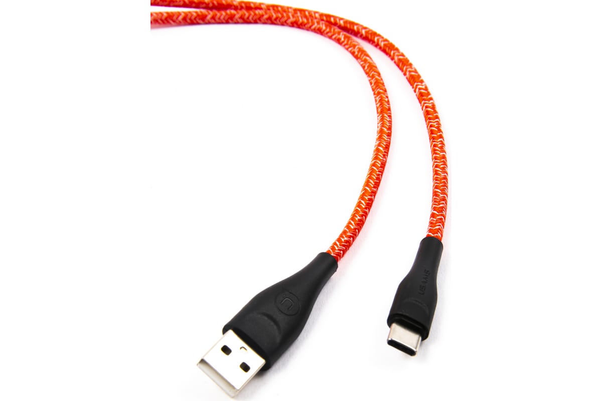 

Кабель USB-Type-C, 2A, 2м, красный USAMS SJ395 (SJ395USB02), SJ395