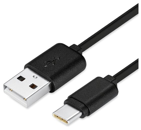 

Кабель USB-USB Type-C 50 см, черный 5bites (TC201-05)