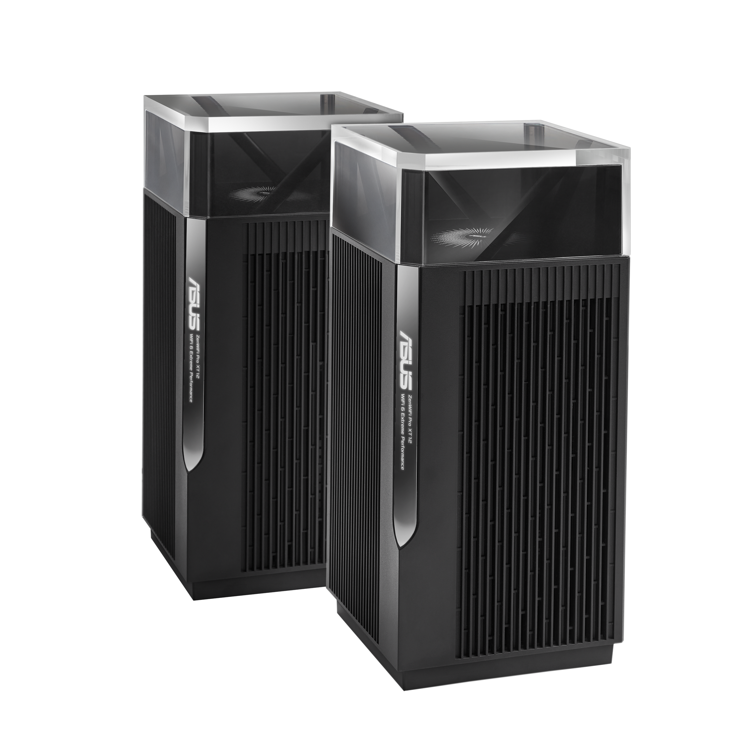 

Mesh система ASUS ZenWiFi Pro XT12, 802.11a/b/g/n/ac/ax, 2.4/5ГГц, до 10756 Мбит/с, LAN 3x2.5 Гбит/с, WAN 1x2.5 Гбит/с, внутренних антенн: 10, комплект 2 (XT12(2-PK)), ZenWiFi Pro XT12