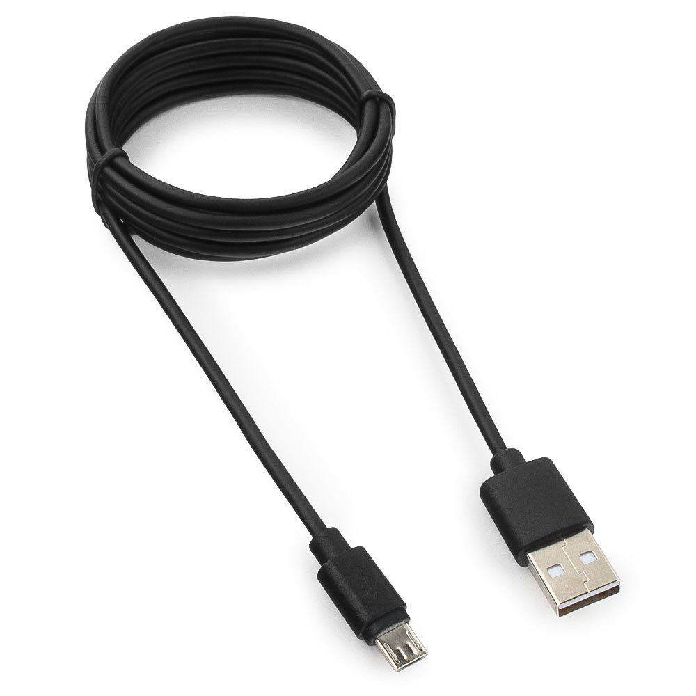 

Кабель USB-Micro USB, 1.8 м, черный Гарнизон (GCC-mUSB2-AMBM-1.8M)