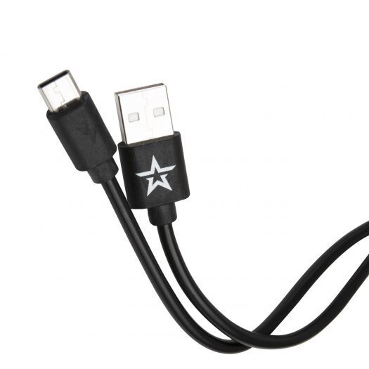 

Кабель USB-USB Type-C, 1 м, черный Red Line Армия России (4680419072339)