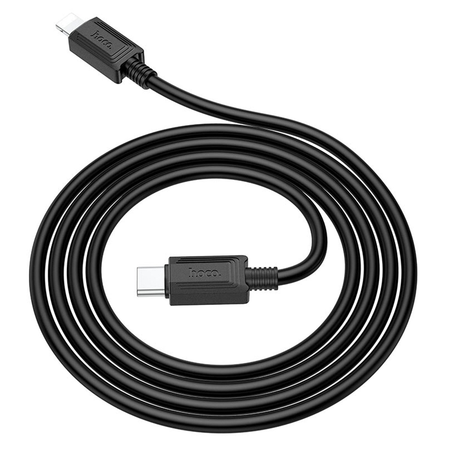 

Кабель USB Type-C-Lightning 8-pin, 3A, 1 м, черный HOCO X73 (206177), X73