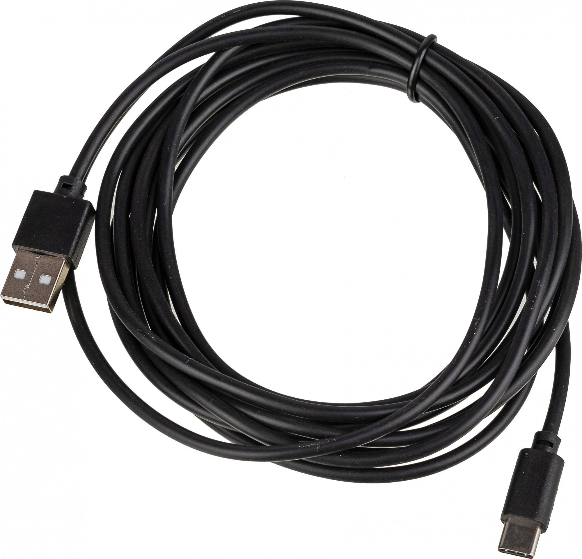

Кабель USB Type-C-USB, 2.4A, 3 м, черный Behpex (1491107)
