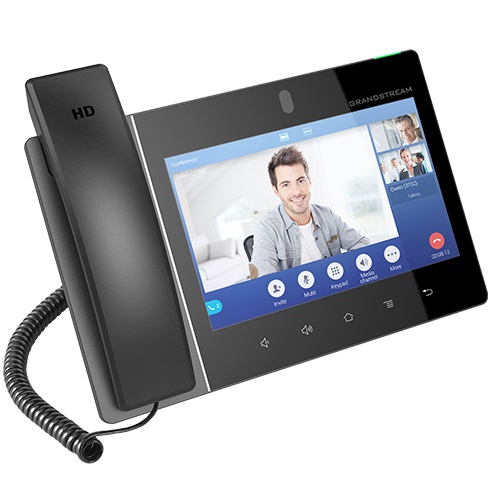 

VoIP-телефон Grandstream GXV3480, 16 линий, 16 SIP-аккаунтов, цветной дисплей, PoE, черный (GXV3480), GXV3480