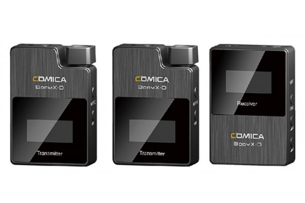 

Микрофон COMICA BoomX-D D2, конденсаторный, черный (BoomX-D D2), BoomX-D D2