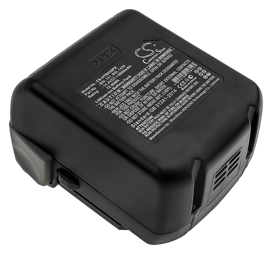 

Аккумулятор CameronSino CS-HTB430PX, 14.4 В, 5 А·ч, Li-Ion для Hitachi BSL 1415, BSL 1430, CS-HTB430PX