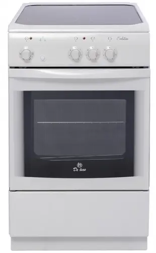 

Плита электрическая DE LUXE 506003.04эс, белый (506003.04ЭС), 506003.04эс