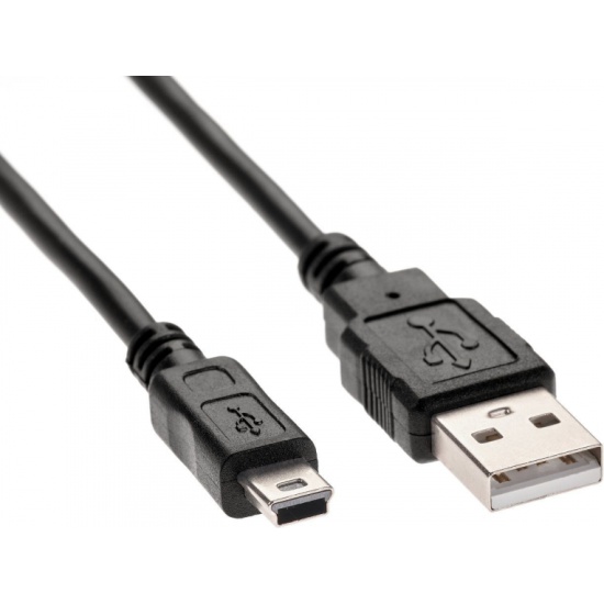 

Кабель USB 2.0(Am)-Mini USB 2.0(Bm), 3 м, черный Telecom (TC6911BK-3.0M)