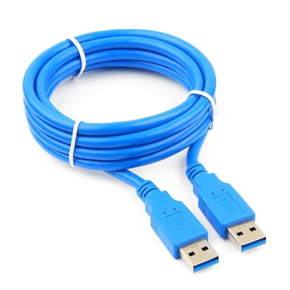 Кабель USB 3.0(Am)-USB 3.0(Am), 1.8 м, синий Gembird/Cablexpert (CCP-USB3-AMAM-6)