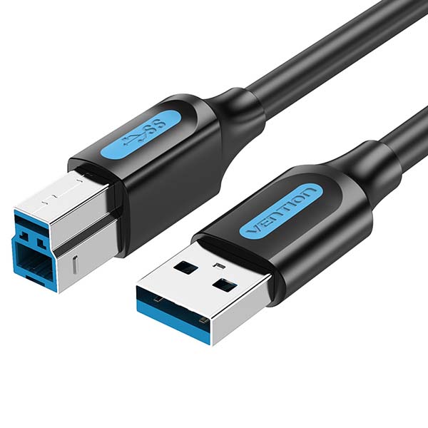 

Кабель USB(Am)-USB(Bm), 3 м, черный, Vention (COOBI)