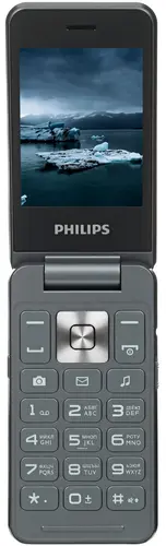 

Мобильный телефон Philips E2602 Xenium, 2.8" 320x240 TFT, BT, 1xCam, 2-Sim, 1800 мА⋅ч, USB Type-C, серый (CTE2602DG/00), E2602 Xenium