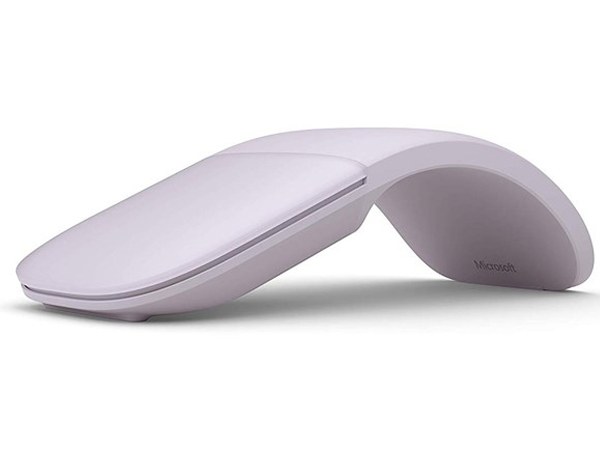 Мышь беспроводная Microsoft ARC, оптическая светодиодная, Bluetooth, лиловый (ELG-00022)