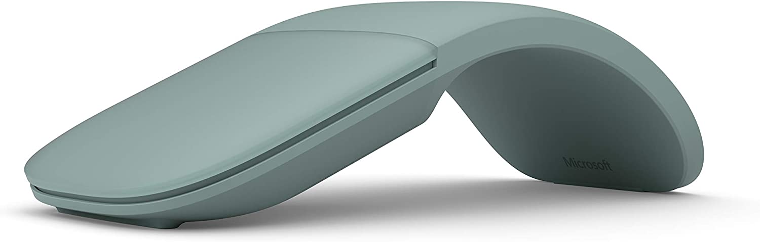 Мышь беспроводная Microsoft ARC, оптическая светодиодная, Bluetooth, зеленый (ELG-00044)