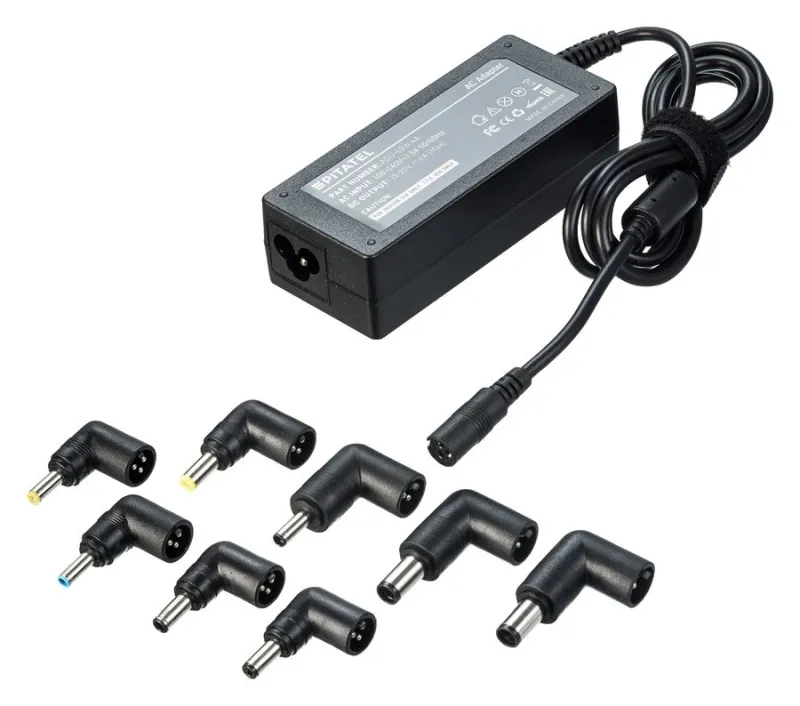 

Адаптер питания ноутбука сетевой Pitatel ADU-65W.4A, 65 Вт, 20 В, 4A, черный, ADU-65W.4A