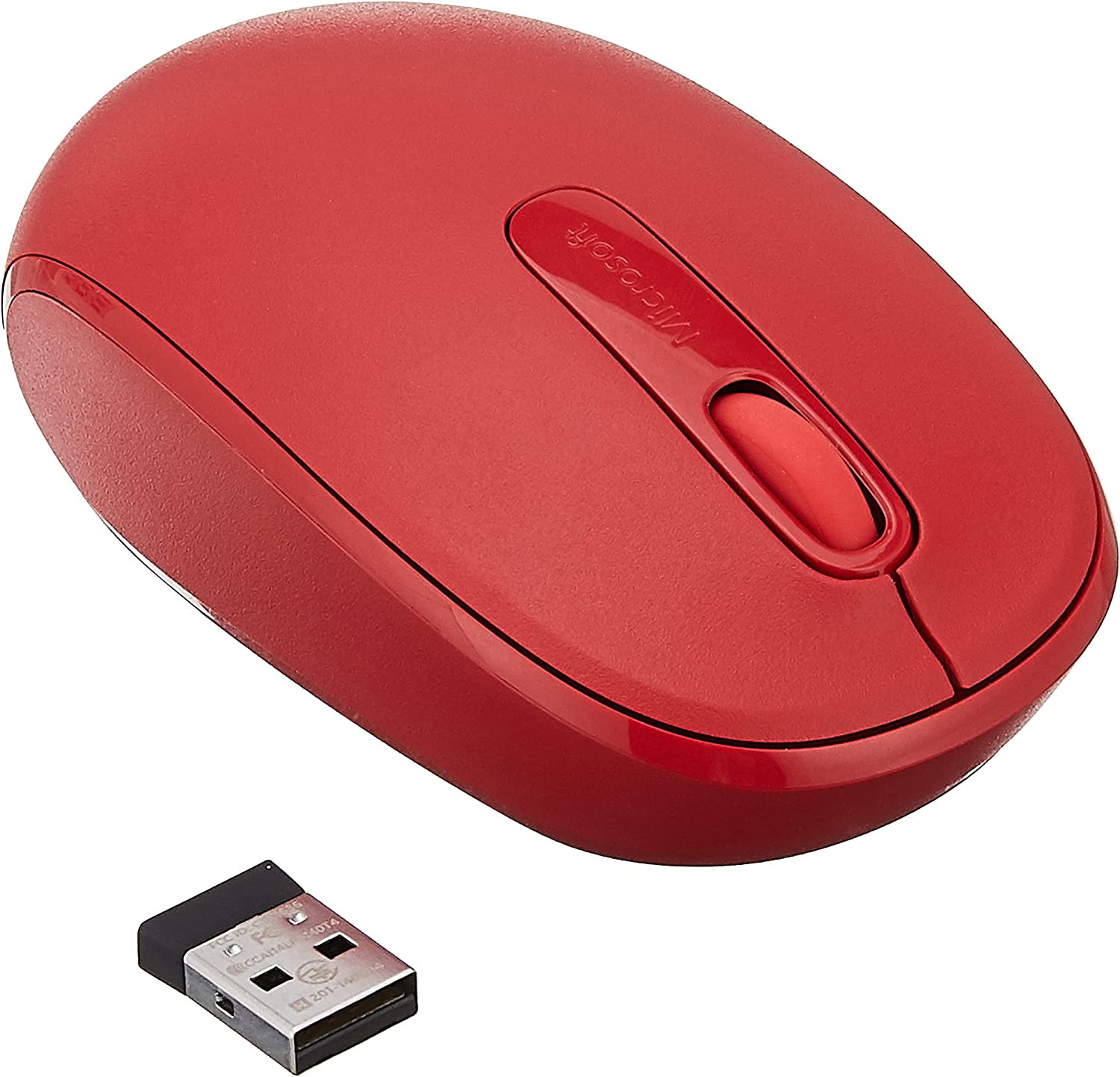 Мышь беспроводная Microsoft Wireless Mobile Mouse, оптическая светодиодная, Bluetooth, красный (U7Z-00035)