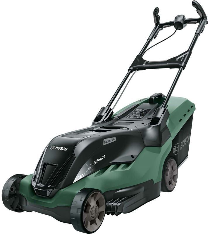 

Колесная газонокосилка BOSCH AdvancedRotak 690, электрическая, 1.8 кВт, ширина скашивания 42 см, высота скашивания 2.5 см-8 см, 88 дБ, объем травосборника 50л., 16 кг (06008B9204), AdvancedRotak 690
