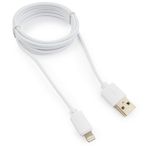 

Кабель USB-Lightning 8-pin, 1.8 м, белый, Гарнизон (GCC-USB2-AP2-6-W)