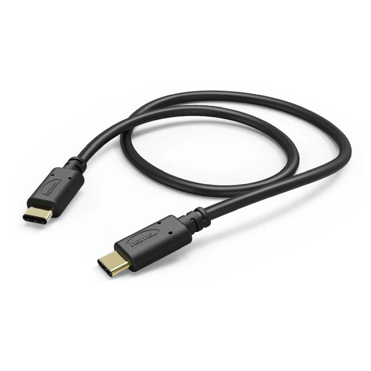 

Кабель USB Type-C-USB Type-C, 1 м, черный, Hama (00183331)