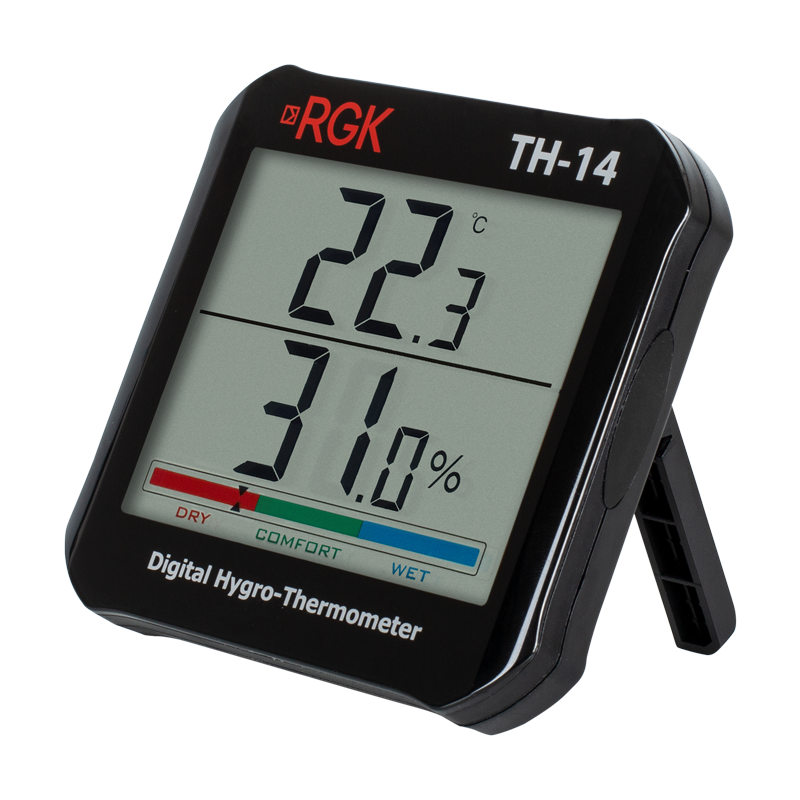 Термогигрометр RGK TH-14, черный