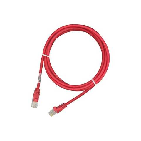 

Патч-корд FTP кат.5e, 2 м, RJ45-RJ45, красный, LSZH, Molex (PCD-03003-0C), 0