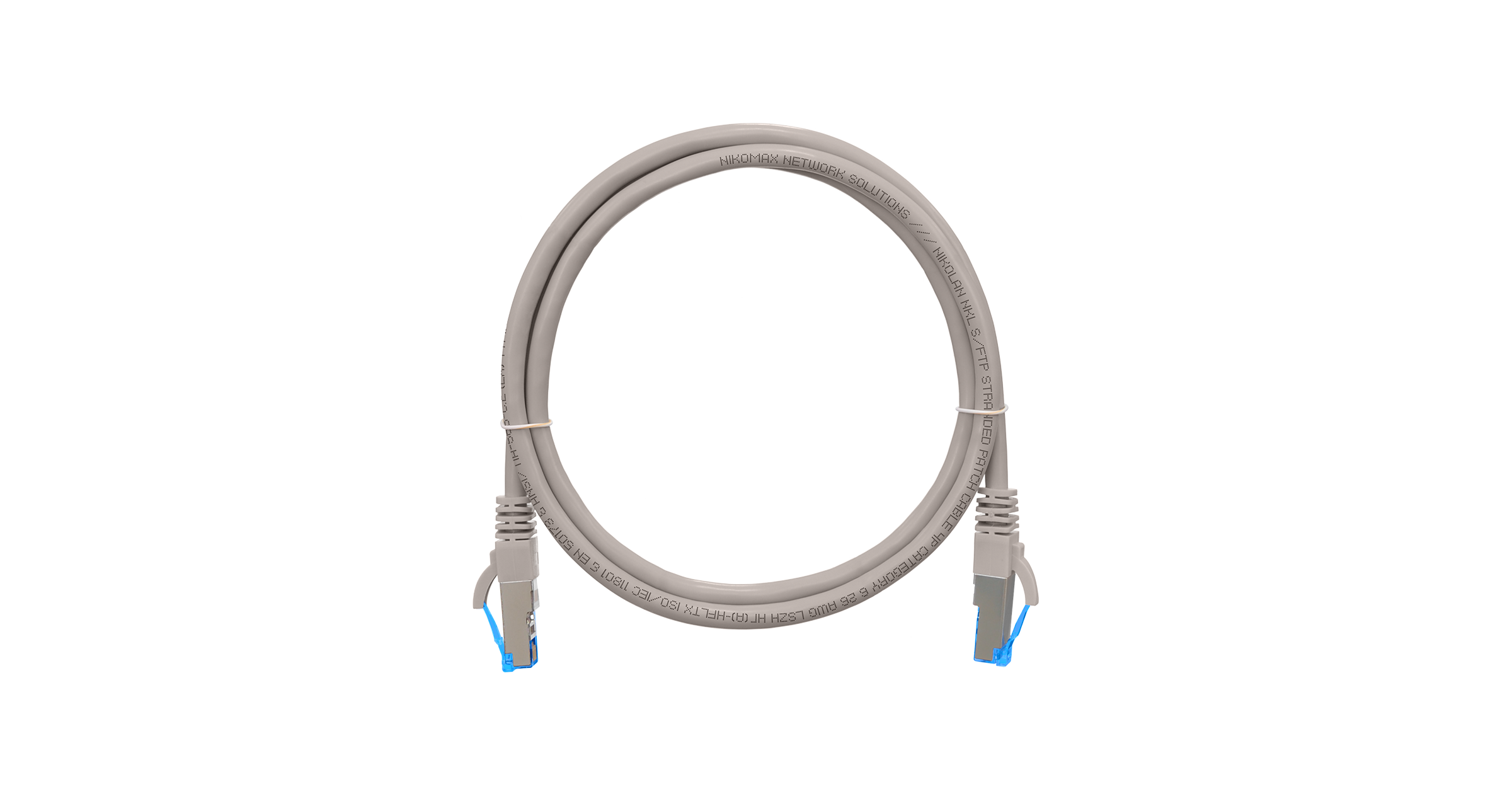 

Патч-корд SSTP кат.6, 7.5 м, RJ45-RJ45, серый, CU, LSZH, NIKOMAX NMC-PC4SE55B-075-C-GY, NMC-PC4SE55B-075-C-GY