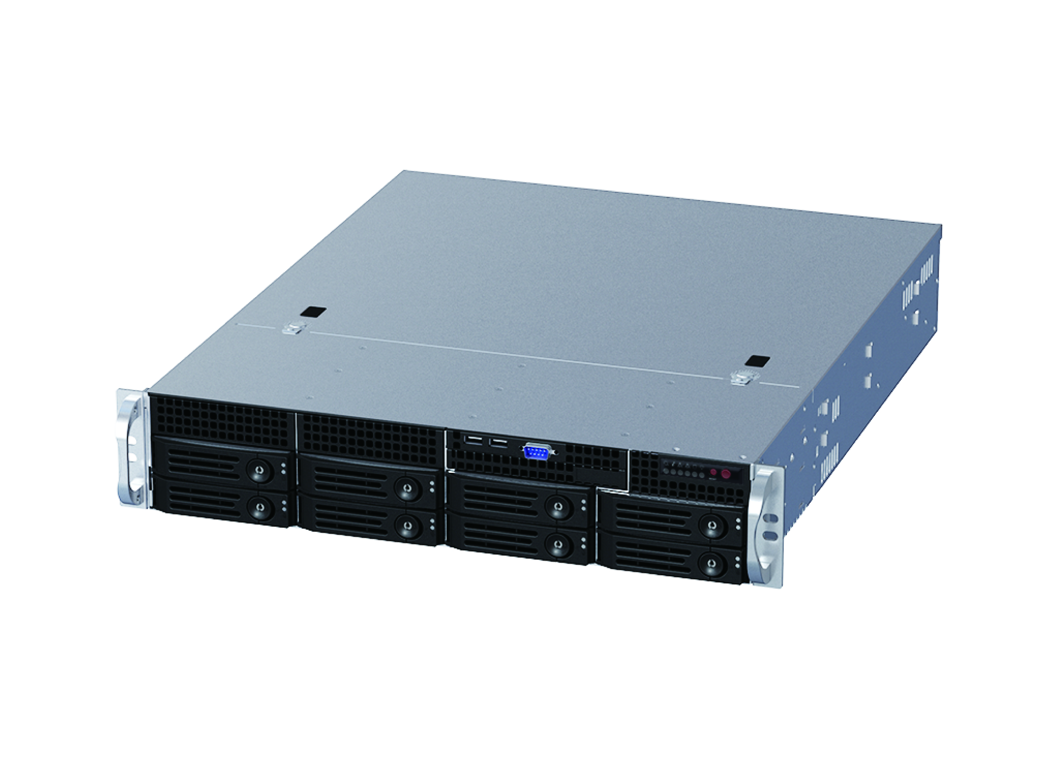 

Корпус Ablecom CS-R25, ATX, 2U RM, 8x3.5 HS, 1x550 Вт, черный (CS-R25-07P), CS-R25